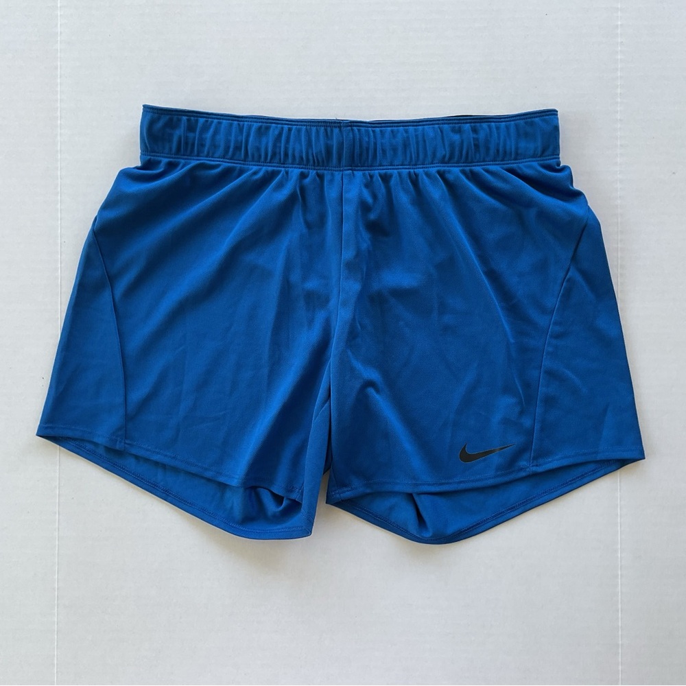 Nike Women's Dry Training Blue Running Dri-FIT Shorts Size Small